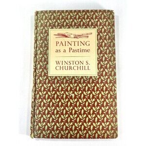 Painting As a Pastime by Winston Churchill 1965 Vintage Hardback